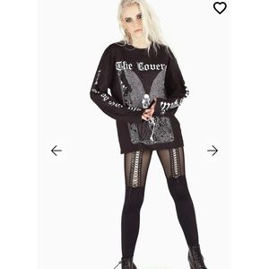 NWT Black Milk size S CORSETRY HW LEGGINGS